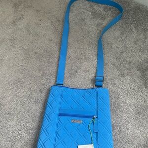 Vera Bradley Blue Quilted Crossbody Bag